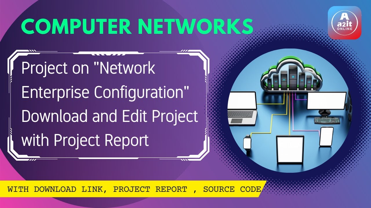 Download Network Enterprise Configuration Project with source code and project report | A2IT Online|