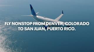 United Airlines Puerto Rico in 15 Seconds