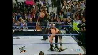 undertaker and kane attack Stone Cold Steve Austin and Triple h in smackdown!