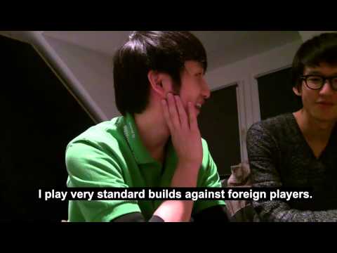 MMA at the end of day 2 of HSC VI: "I play very standard builds against foreigners."