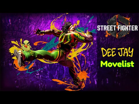 Dee Jay Street Fighter 6 Movelist [09]