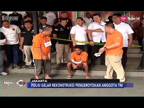 Gelar Rekonstruksi, 5 Tersangka Pengeroyokan Anggota TNI Peragakan 20 Adegan - iNews Pagi 18/12