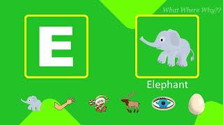 LETTER E PHONICS || Phonics Practice letter E || Phonics Learning Letter E || Letter E