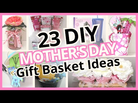 23 DIY Mother's Day Gift Baskets with Pro Secrets | Dollar Tree & more!