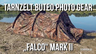 Tarnzelt: Buteo Photo Gear - "Falco - Mark II" zur Wildlife-Fotografie in liegender Position