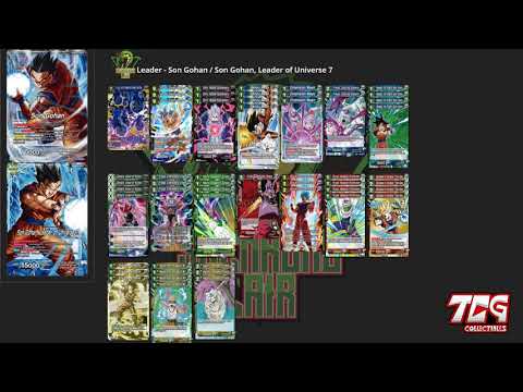 Dragon Ball Super CCG | U7 "Rainbow" Gohan Deck Profile