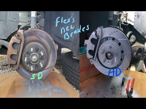 Ford Flex | Hd brake upgrade #fordflex