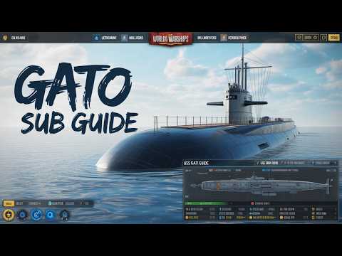 Why USS Gato is a Steel-Eating Monster | WoWS Tier X Sub Guide