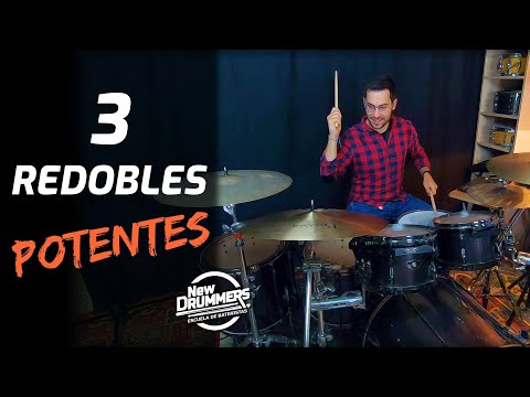 3 REDOBLES para ROCK - Clases de BATERIA con @PichuDrummer