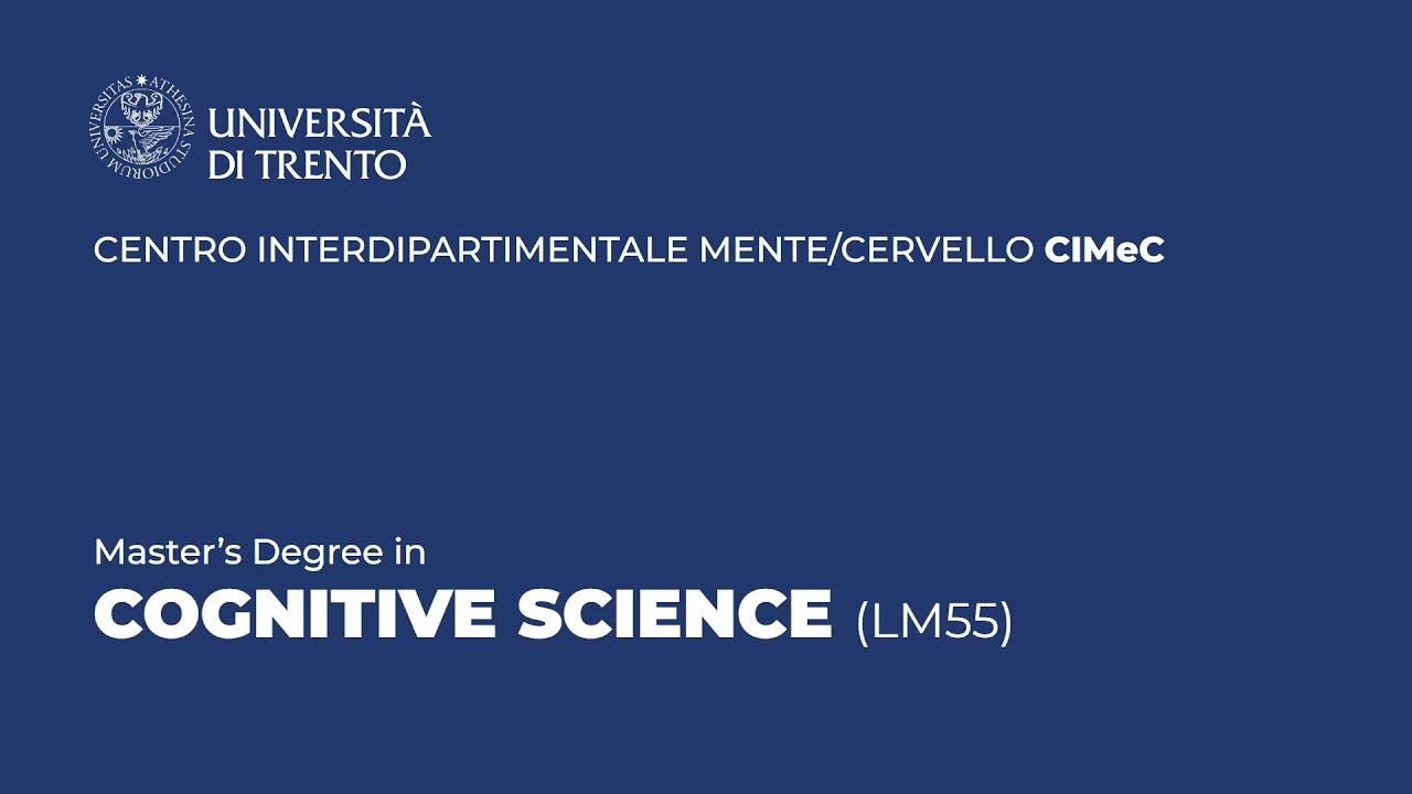 Master's Degree in Cognitive Science