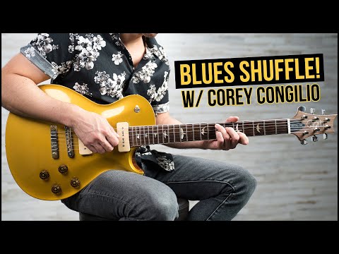 Let's Shuffle! w/ Corey Congilio - Full Lesson from “Beginning Blues Rhythm Guitar” - Available Now!