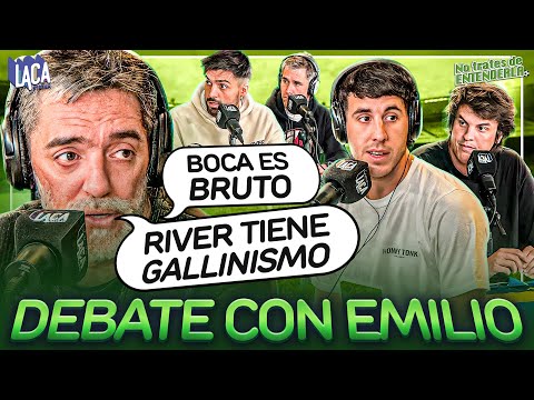 QUIÉN ES MÁS GRANDE, ¿BOCA O RIVER? | DEBATE CON EMILIO GONZÁLEZ MOREIRA EN NO TRATES DE ENTENDERLA 