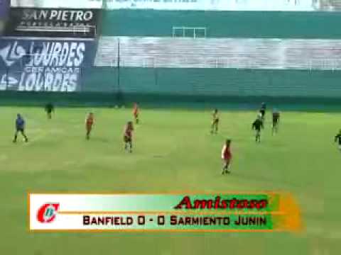 Amistoso: Banfield 0 - 0 Sarmiento de Junín  08/08/09