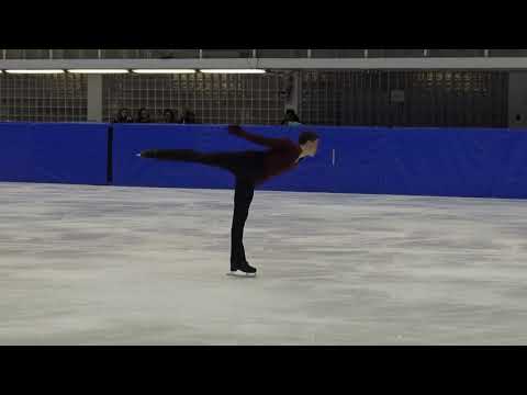 1. Christmas Cup 2018: Alexander Zlatkov (BUL) - Senior Men Free Skating