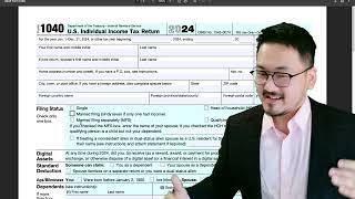 Form 1040 Basics: Filing Status, Personal Info, and Tax Preparer Section