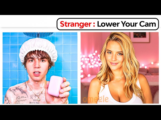 24 Hours On Omegle, But I Can't Skip Anyone