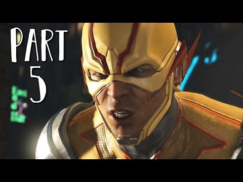 INJUSTICE 2 Walkthrough Gameplay Part 5 - Reverse Flash (Story Mode)