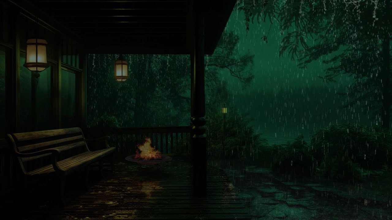 Ambient RAIN STORM helps release stress and invites calming sleep