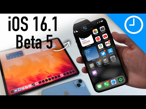 iOS 16.1 Beta 5 & iPadOS 16.1 Beta 6 | Everything New!