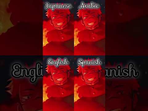 King Gnu - SPECIALZ in different languages[P-1]#shorts #ytshorts#youtubeshorts#viral #jjk#yt#ytviral