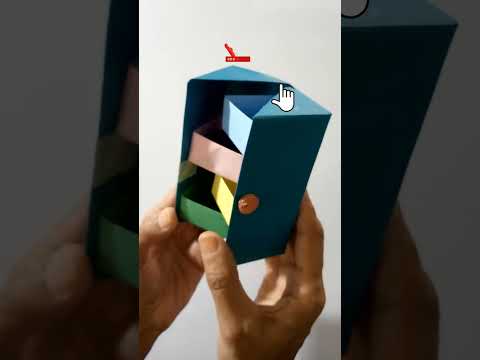 DIY Secret Stepper Box #origamibox