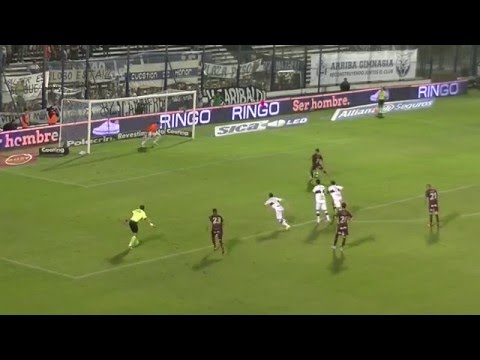 Lanus: Jugada del penal a Almiron y gol de Lautaro Acosta a Gimnasia