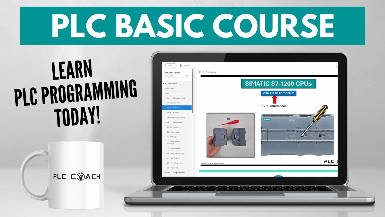 PLC Basic Course is Finally Done! | PLC Programming Course for Beginners | Learn Siemens TIA Portal