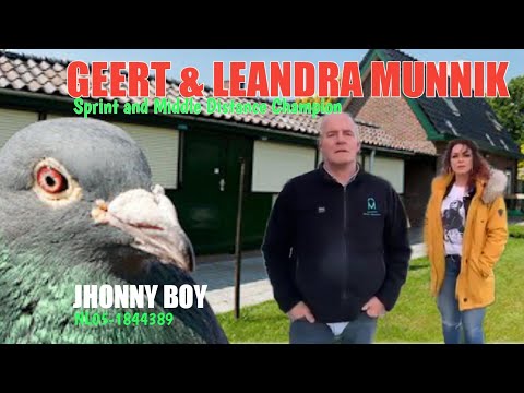 #racingpigeon Famous Pigeon Fancier | GEERT & LEANDRA MUNNIK - Sprint & Middle Distance Champion