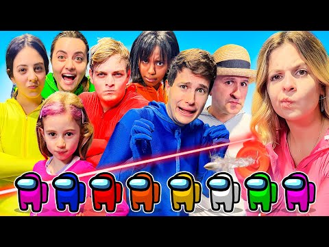 GIOCHIAMO AD AMONG US NELLA VITA REALE AL PARCO GIOCHI CON I NOSTRI AMICI!😈