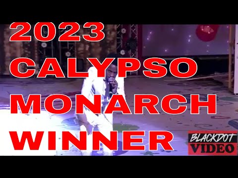 Duane Ta'zyah O'Connor Sing Hallelujah 2023 Dimanche Gras show - Calypso Finals winner