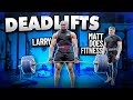 WHAT CAN I DEADLIFT AFTER 16 WEEKS OF NOT DEADLIFTING? MATTDOESFITNESS, MIKE THURSTON & JOESTHETICS