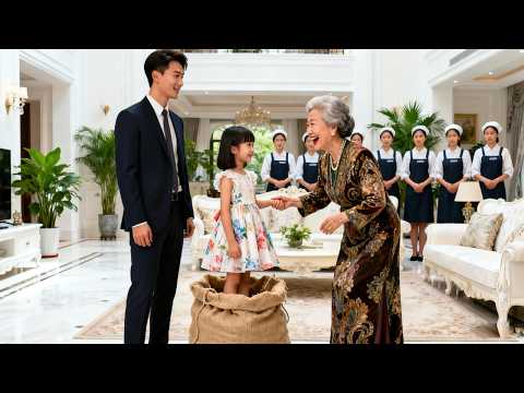 Le PDG rentre avec un sac, à l'intérieur, un bébé adorable ! La grand-mère n'en revient pas de joie！