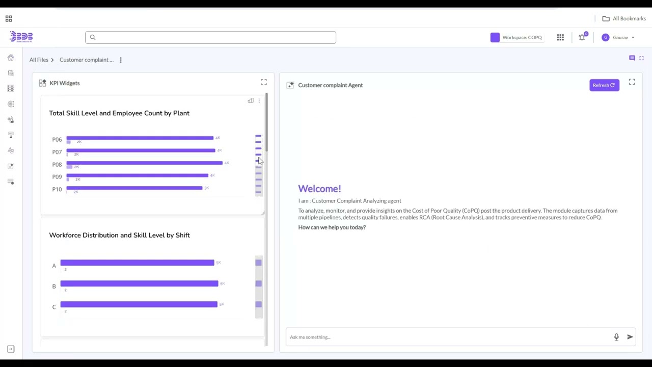 Quality Control in Manufacturing Industries using Agentic AI | Powerd by BDB