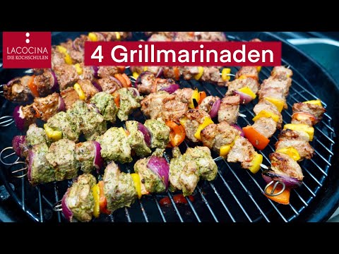 4 schnelle Grillmarinaden zum nachmachen | Rezept | La Cocina