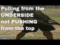 The Secret A Good Golf Swing Pulling NOT Pushing