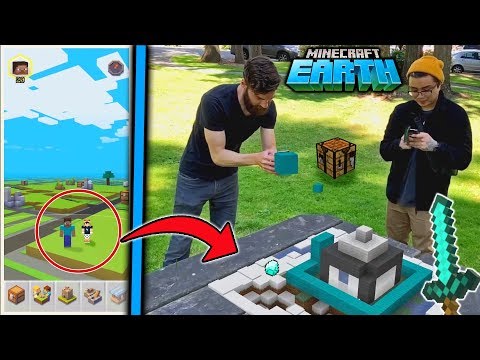 TheDuran82 - This is how the New Minecraft Earth Video Game is Played on Cell Phone