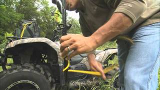 preview picture of video 'Gear Tie - Fishing Poles on ATV'