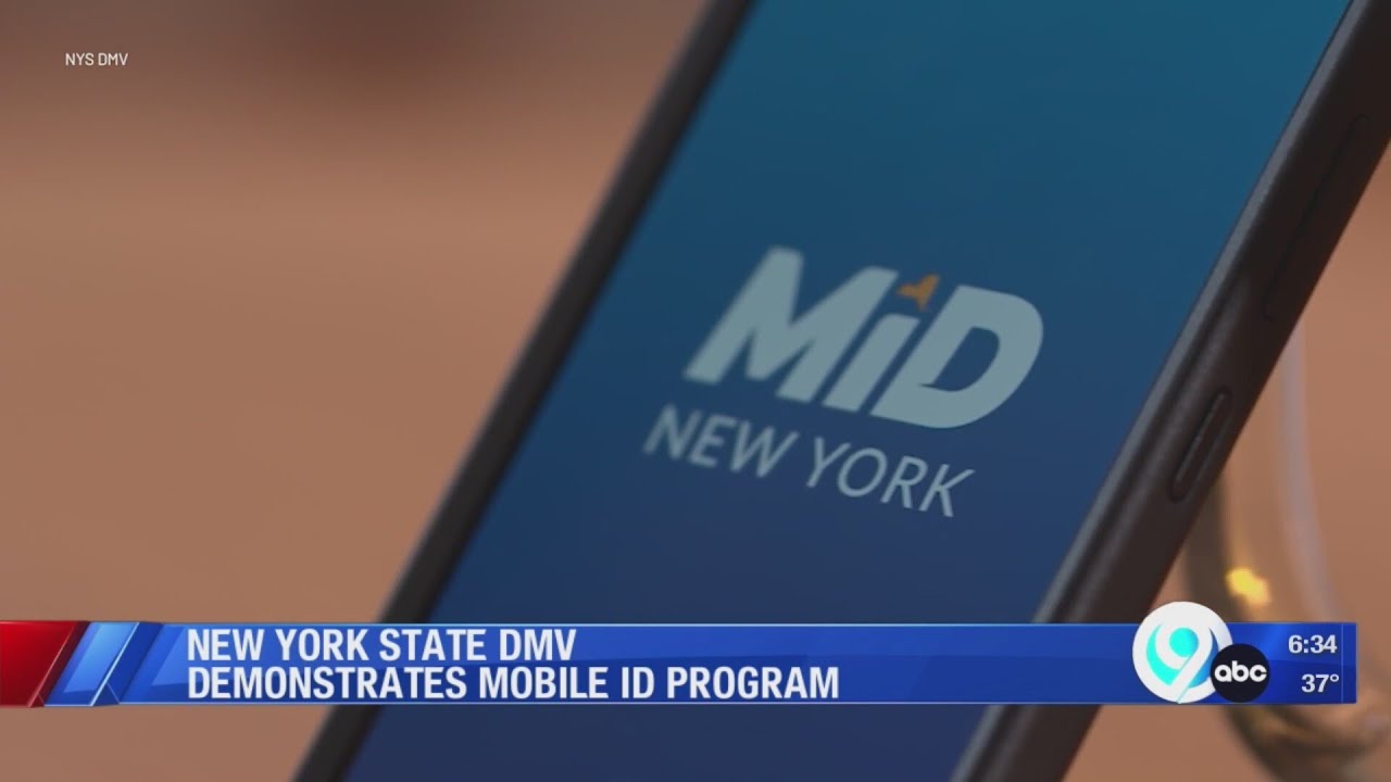 New York State DMV demonstrates mobile ID program