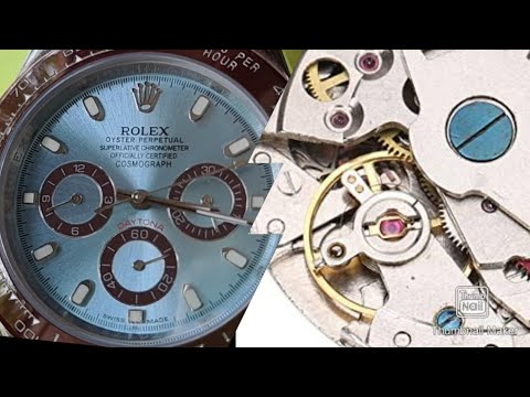 How to repair a fake Rolex? Assembly and Disassembly of dg2813 movement