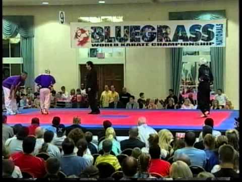 Robbie Lavoie vs Jason Bourelly 2004 Bluegrass Nationals Karate Tournament