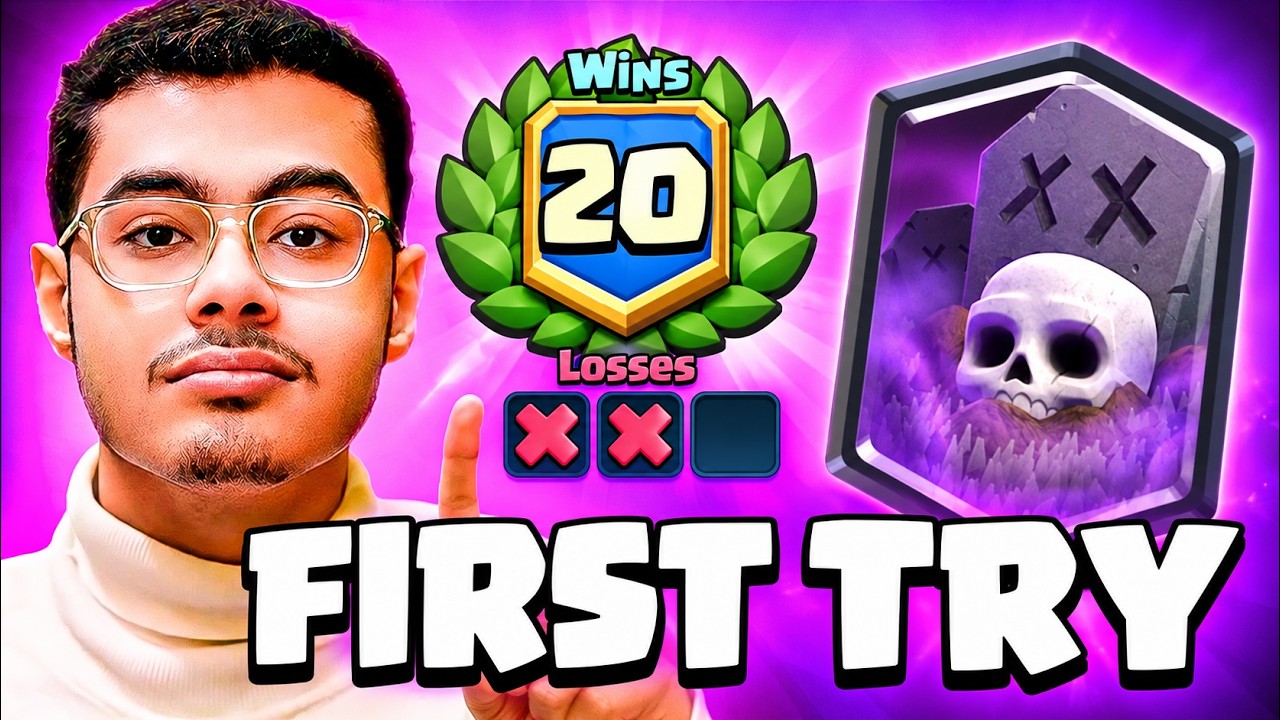 My FIRST TRY on the 20 WINS Challenge!🥇