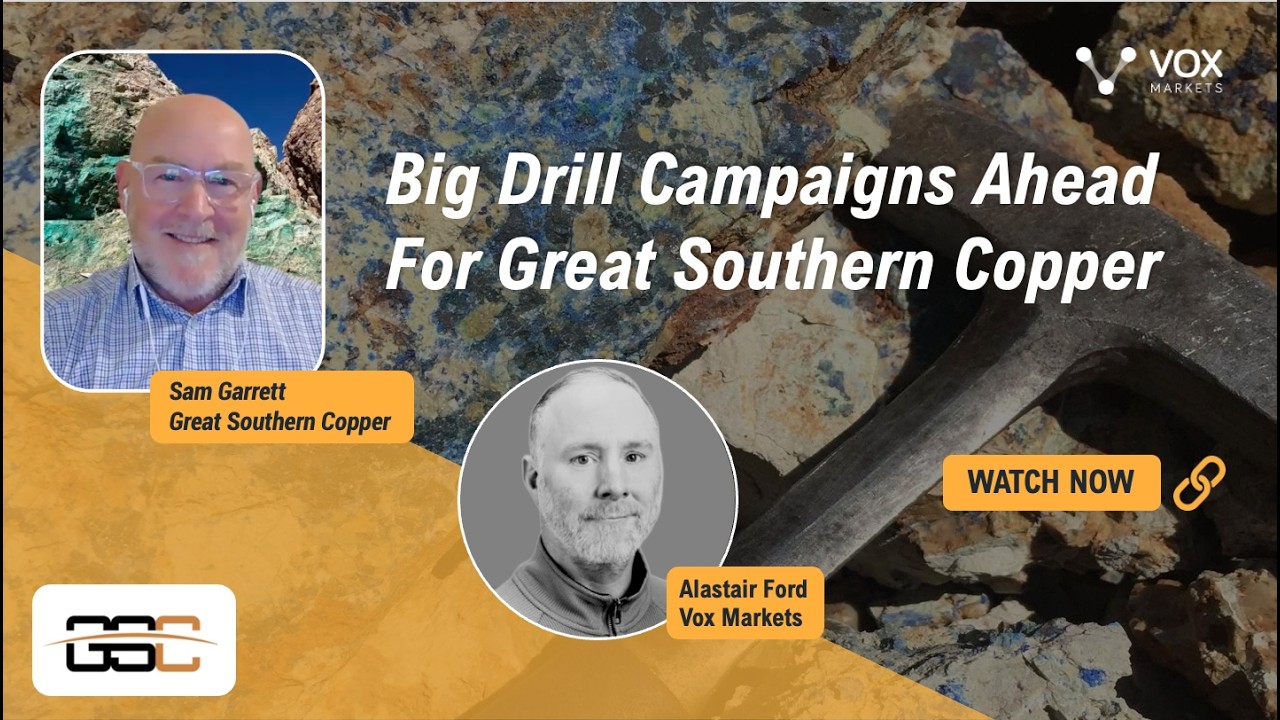 Thumbnail for Big drill campaigns ahead for Great Southern Copper