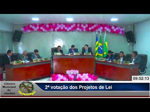 Sessão Legislativa Câmara Municipal de Jandaia - Goiás