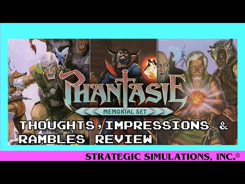 Phantasie Memorial Set: Phantasie DOS Review (1985): A Classic CRPG Resurrected!