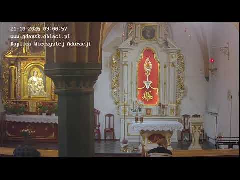 Live webcam view of Perpetual Adoration Chapel, Gdańsk
