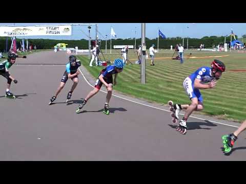 jun b jongens one lap series 1 - KPN NK INLINE SKATEN 2019