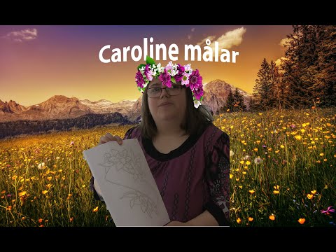 Carolines Målarskola - Påsklilja