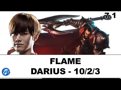 Flame - Darius vs Nautilus - Patch 7.1