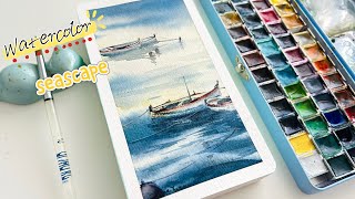 Today, let's paint some boats.