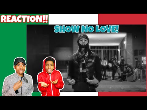 RONDO - SHOW NO LOVE FREESTYLE (Official Music Video) New Italian Drill 2021 - REACTION VIDEO!